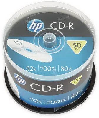 Produktbild von HP CD-R 80 50er Pack Daten-CD-R, 700 MB