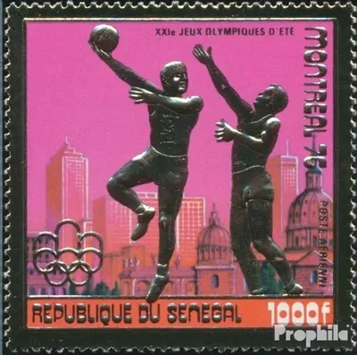 Produktbild von Briefmarken Senegal 1976 Mi 613 (kompl.Ausg.) postfrisch Olympische Sommerspiele