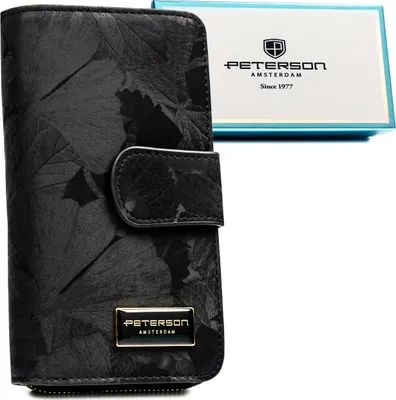 Image de Porte-monnaie femme Cuir+PU PTN PS116-MLF-2432 Noir