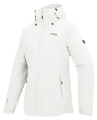 Produktbild von Regatta Hamara IV Outdoorjacke für Damen mit Kapuze, Farbe:Weiß, Größe:42