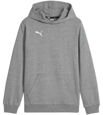 Produktbild von Puma - "Team Goal Casuals" Kapuzenpullover für Kinder PP4643 (152) (Grau/Silber)