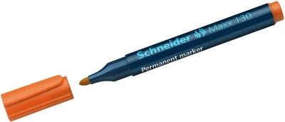 Produktbild von Permanentmarker 130 orange Packung mit 10 Stück