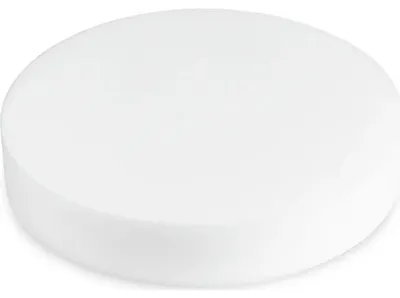 Produktbild von Schaumstoff - pur für Sitzkissen - Durchmesser 38 cm Höhe 6 cm - Weiß
