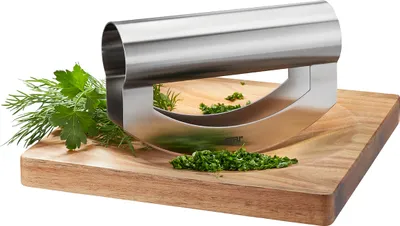 Produktbild von Set: Wiegemesser VIAVO + Wiegemesserbrett