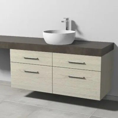 Produktbild von SANIPA G141869 Waschtischunterbau mit Auszügen