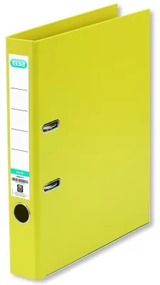 Produktbild von Elba Ringordner A4 50mm Gelb/Gold für Dokumentenorganisation