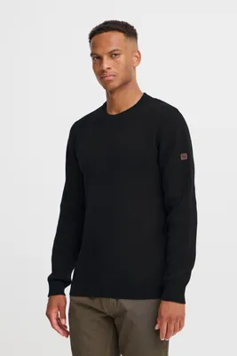 Produktbild von Blend BHMFINTANO Herren Strickpullover Feinstrick Pullover Baumwollmischung regular fit