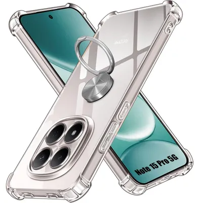 Image de Coque Support pour Xiaomi Redmi Note 15 Pro 5G, Protection Silicone Antichoc