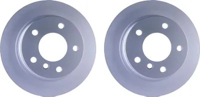 Produktbild von 2 Bremsscheiben voll Ø 75 mm 10 mm HELLA passend für u.a. BMW Z3
