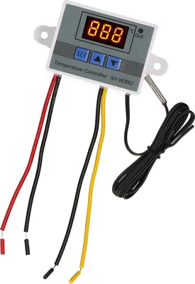 Zdjęcie produktu dla Regulator temperatury z wodoodpornymi sondami 10K - Regulator temperatury - Moduł do kiełkowania nasion, piwowarstwa domowego, fermentacji, inkubacji, akwarium