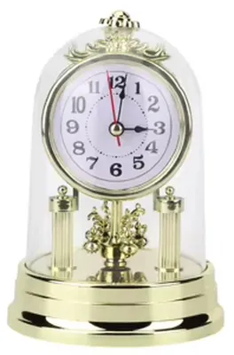 Produktbild von Vintage-Wanduhr - Dekorative Uhr - Lautloses Uhrwerk - Europäischer Stil - Für Büro Und Arbeitszimmer - 11 x 16,8 cm