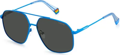 Image de Lunettes de soleil unies Polaroid PLD 6173/S Azure 58/14/140