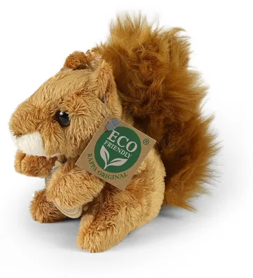 Produktbild von Plüsch-Eichhörnchen, 12 cm, umweltfreundlich