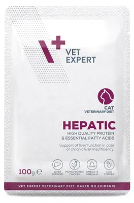 Zdjęcie produktu dla Mokra karma dla kota VetExpert Veterinary Diet Hepatic cat 100g