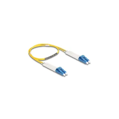 Immagine prodotto di DELOCK LWL Kabel LC Duplex zu LC Duplex Singlemode OS2 0,5 m