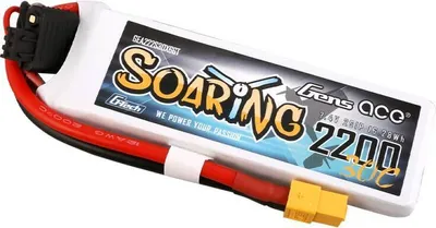 Produktbild von Gens Ace G-Tech Soaring 2200 mAh 7,4 V 30 C 2S1P XT60 Akku