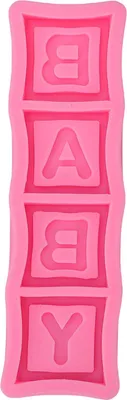 Produktbild von BABY-Buchstaben-Silikonform, hochtemperaturbeständig, für Fondant, Schokolade, für die Kuchendekoration