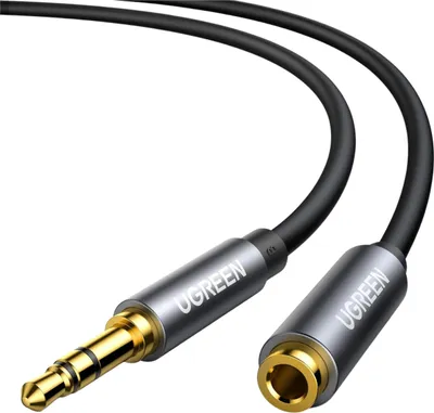 Immagine prodotto di Ugreen AUX jack audio extender UGREEN AV118  3.5 mm 5m (black)