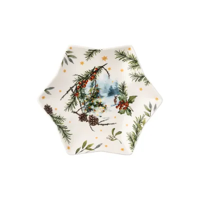Obrázek produktu pro Kolekce Hutschenreuther Series 2023 Am Weihnachtsbaum... Hvězdicová mísa 24 cm porcelán 02473-727211-25381