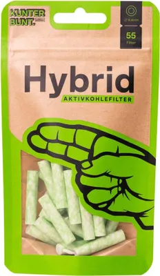 Immagine prodotto di Filtri al carbone di cellulosa Hybrid Supreme Lime 6,4/55 pezzi