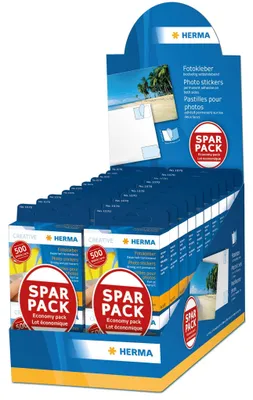 Produktbild von Herma Fotoklebestücke Display 20 Pack