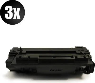 Produktbild von 3x Eurotone Toner Alternative für Canon 710 985B001 Black Schwarz