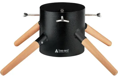 Productafbeelding van Kerstboomstandaard met waterreservoir, geschikt voor bomen tot 3 meter hoog, met een stamdiameter van 5-13 cm, kleur: zwart