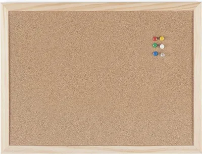 Produktbild von Korkboard mit selbstheilender Oberfläche - 1 Stück - Kiefernholz - 40 x 30 cm