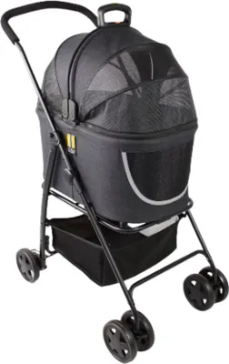 Produktbild von Hundebuggy - Hundebuggy Klappbar - bis 15 kg - 2-in-1 Kinderwagen