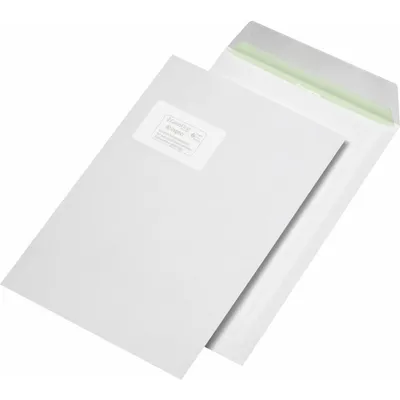 Image de Enveloppe d'expédition Envirelope MAILmedia, C4, avec fenêtre, blanche