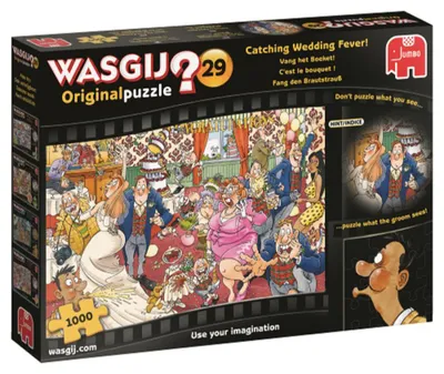 Produktbild von Wasgij Original 29 Fang den Brautstrauß 1000 Teile Puzzle