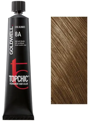 Produktbild von Goldwell Topchic The Blondes, Blond, 8A, Light Ash Blonde, Unisex, 60 ml, Alle Haare