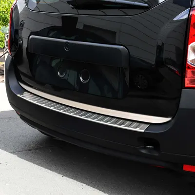 Produktbild von OMAC Ladekantenschutz Stoßstangenschutz für Dacia Duster 2010-2017 Chrom Silber