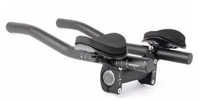 Image de Omgoods - Guidons aérodynamiques en aluminium pour vélos, support réglable