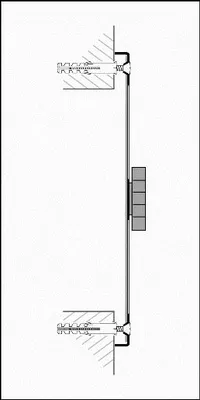 Produktbild von GAVO - Weißes Aluminium Schiebegitter - 500x240mm - Fliegendraht