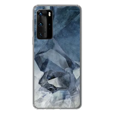 Produktbild von MuchoWow® Handyhülle Schutzhülle Hülle für Huawei P40 Pro Edelstein - Natursteine - Mineralien Silikon Softcase Handy Hülle - Schutz