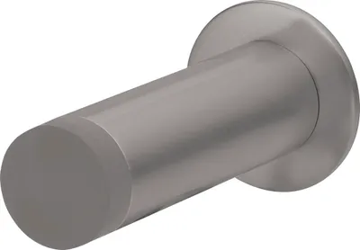 Produktbild von SOLIDO Wandtürpuffer - ø 20 mm, mit Gummikappe, Türpuffer Gesamtlänge 10 cm, Edelstahl