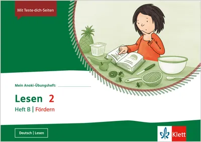 Produktbild von Mein Anoki-Übungsheft. Lesen 2. Heft B | Fördern. Übungsheft Klasse 2