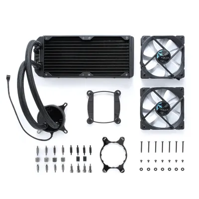 Zdjęcie produktu dla Fractal Design Celsius S24, Chłodnica cieczy all-in-one, Czarny, Biały