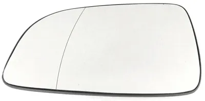Obrázek produktu pro Zrcátko, asférické, bílé, vyhřívané, levé, pro Opel Astra H, modelový rok 2009-2011, po faceliftu