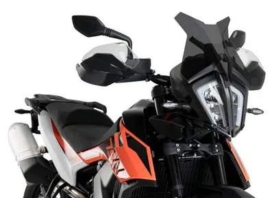 Produktbild von Windschild Puig Sportscheibe 366 x 348 mm mit ABE für KTM 890 Adventure R Rally, 790 Adventure R, 790 Adventure Bj. 2019 - 2025