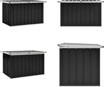 Obrázok produktu pre vidaXL Záhradný box antracit 109 x 67 x 65 cm - Úložný box - Úložné boxy - Záhradný box na vankúše - Záhradné boxy na vankúše