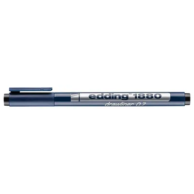 Zdjęcie produktu dla Edding 1880 | Precyzyjny pisak 0,7 mm czarny