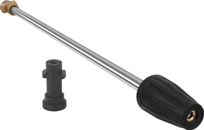 Produktbild von Trade-Shop Rotordüse / Dreckfräse / Turbodüse / Drehlanze 50cm lang kompatibel mit Kärcher K2, K3, K4, K5, K6, K7 Hochdruckreiniger Bajonettanschluss