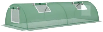 Immagine prodotto di Serra mini portatile – serra in plastica per piante da giardino | Colore: verde | Dimensioni: 80x200x45 cm