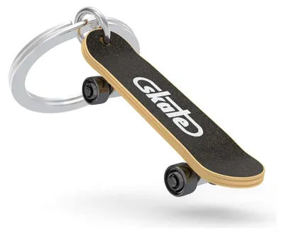 Productafbeelding van Metalmorphose Sleutelhanger - Skateboard