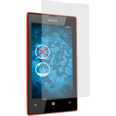 Produktbild von 8er-Pack PhoneNatic Displayschutzfolien matt  kompatibel mit  Nokia Lumia 525