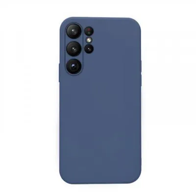Produktbild von Liquid Silikon Hülle für Smartphones - Farbe: Lavendelblau - Modellkompatibilität: Für Samsung Galaxy S23 Ultra