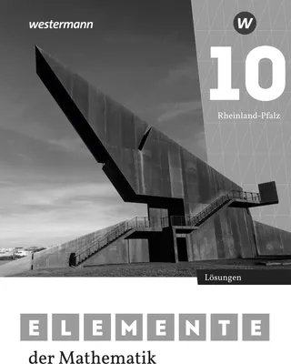 Produktbild von Elemente der Mathematik SI 10. Lösungen. Für Rheinland-Pfalz