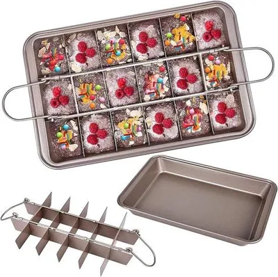 Zdjęcie produktu dla Foremka do ciastek ze stali węglowej, 31 x 20 cm, nadająca się do mycia w zmywarce